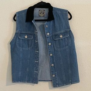 DENIM VEST HGNY VEST DENIM WOMENS